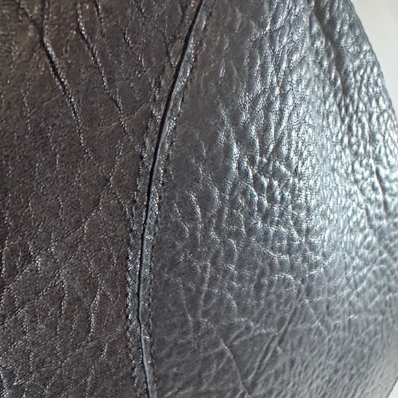 Latico Callie Leather Embossed Black Crossbody Sling Bag/Extra Patterned Strap - Picture 13 of 16